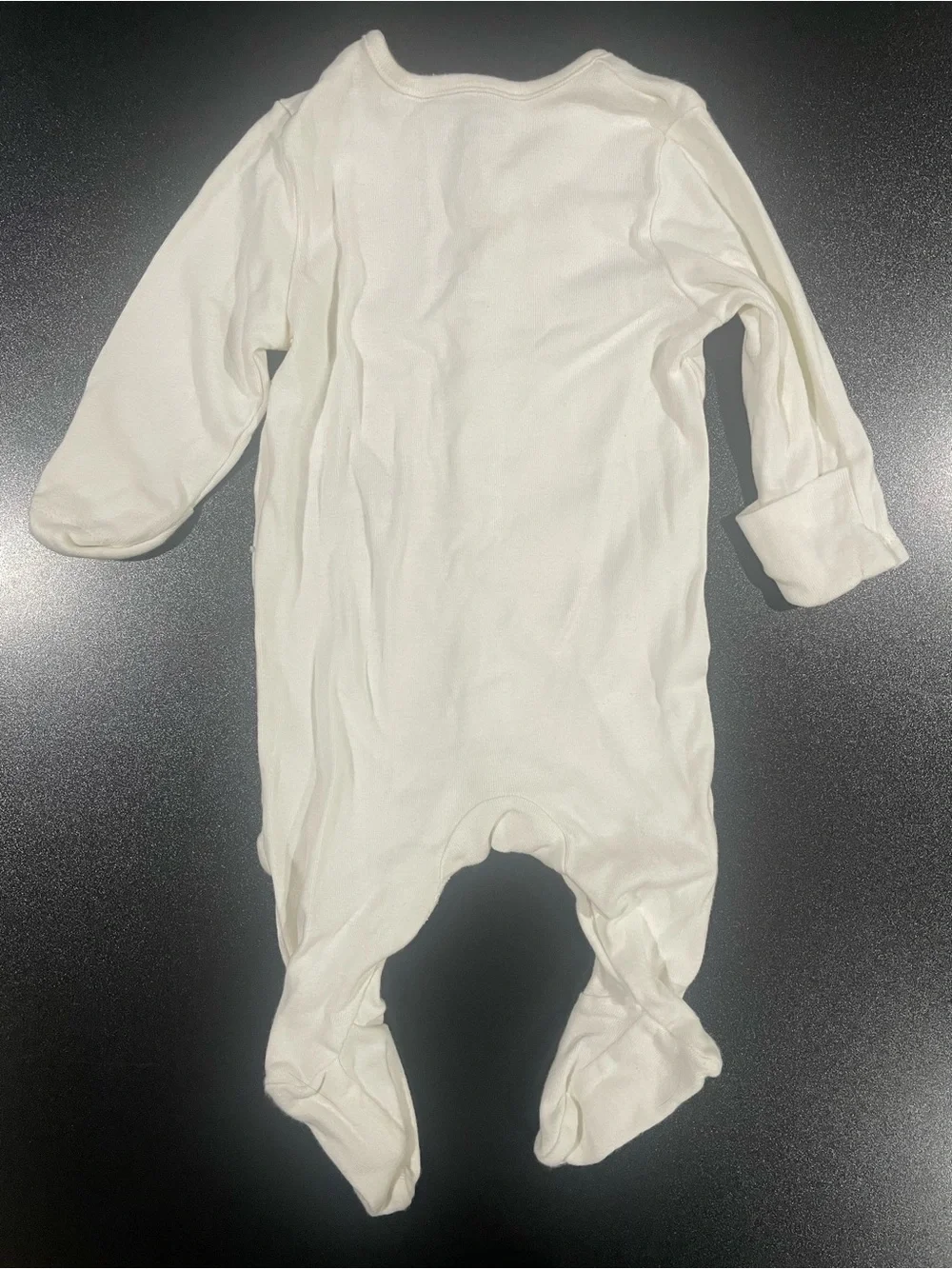 Marks & Spencer Cream Paddington Baby Footed Onesie Fits 3-6 mo. 🐻 🍊